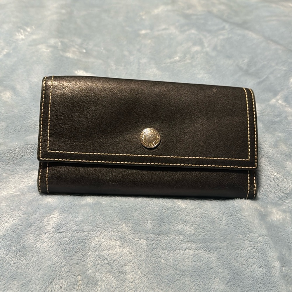 Coach leather ladies wallet